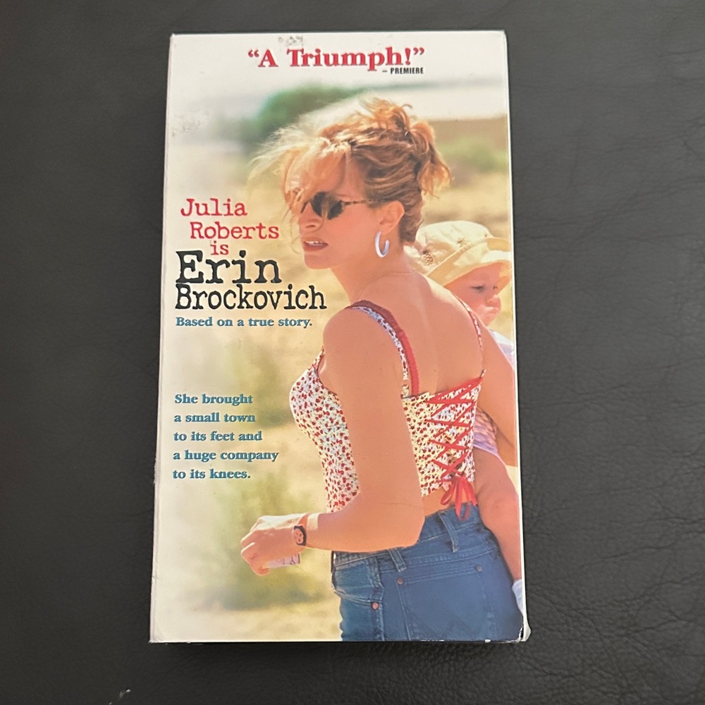 Erin Brockovich VHS tape